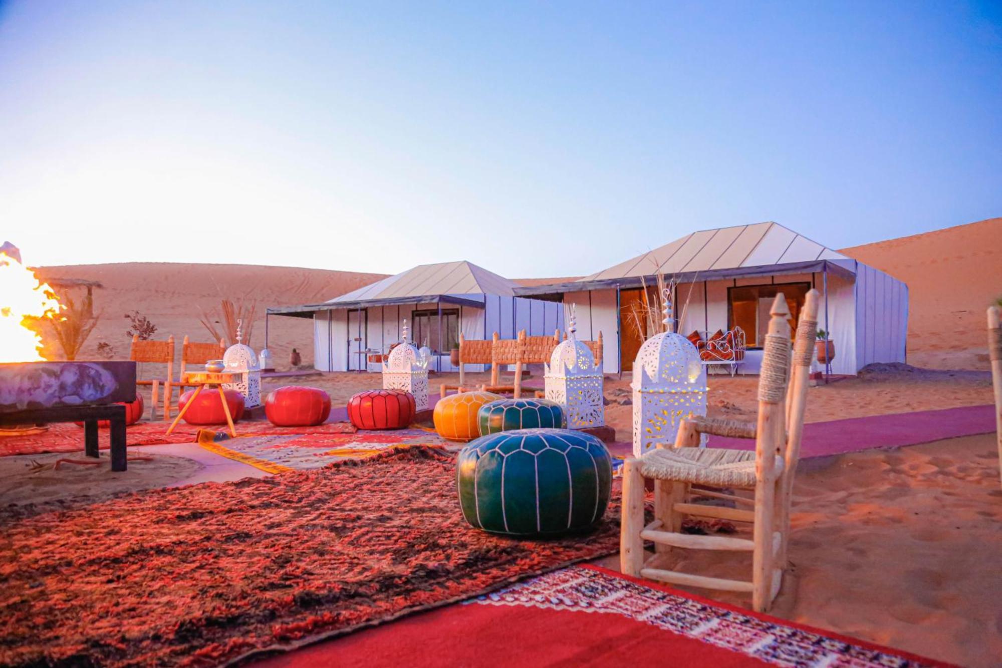 Hassan Luxury Camp 메르주가 외부 사진