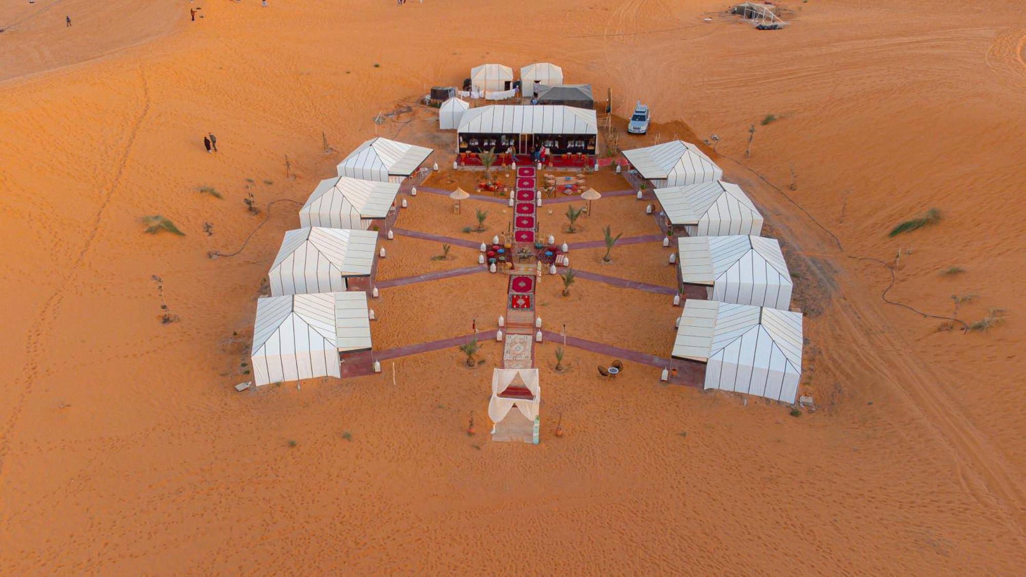 Hassan Luxury Camp 메르주가 외부 사진