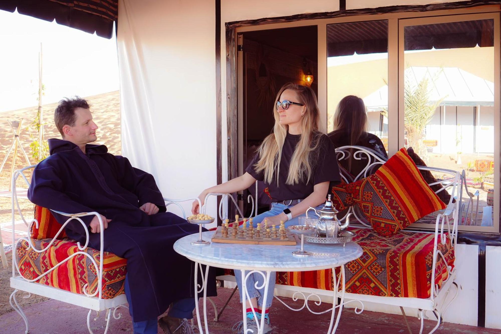 Hassan Luxury Camp 메르주가 외부 사진